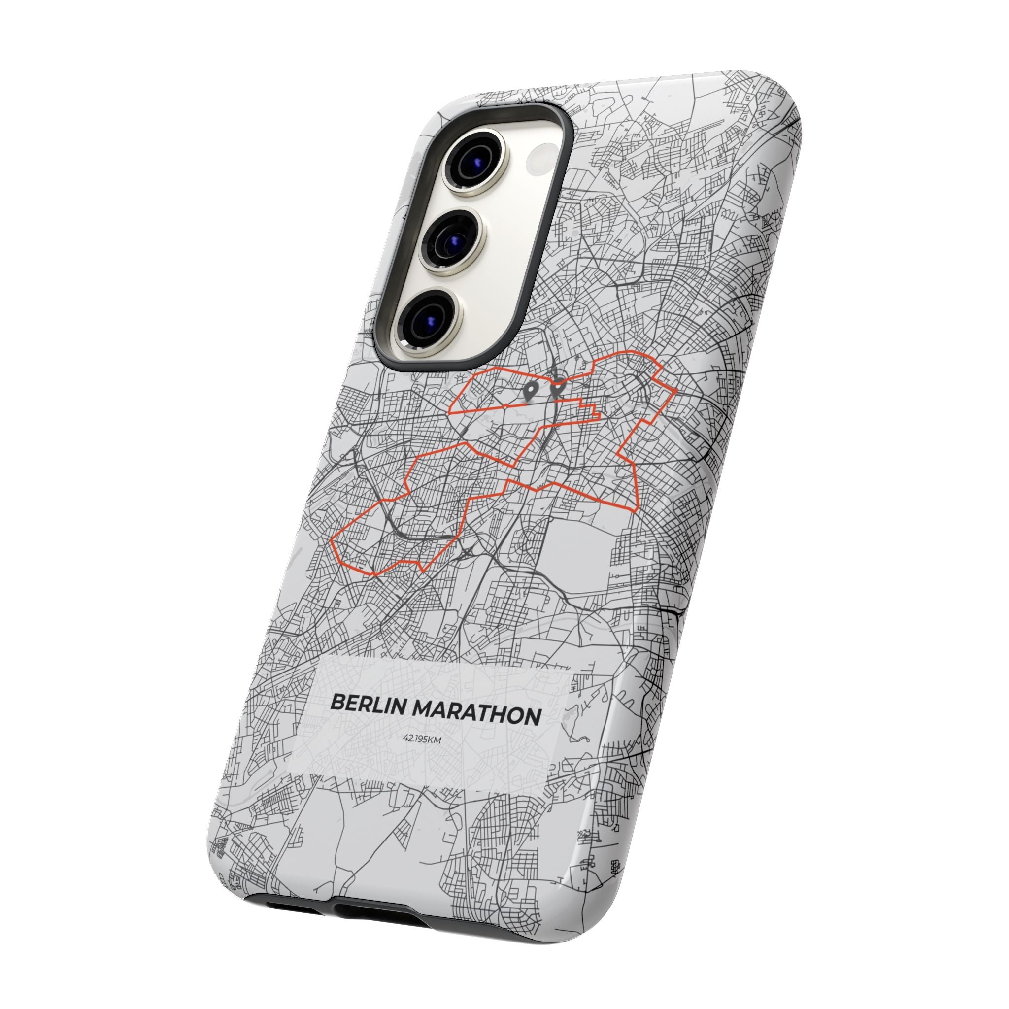 Berlin Marathon Route Tough Phone Case
