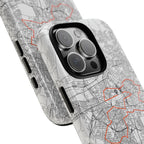 Berlin Marathon Route Tough Phone Case