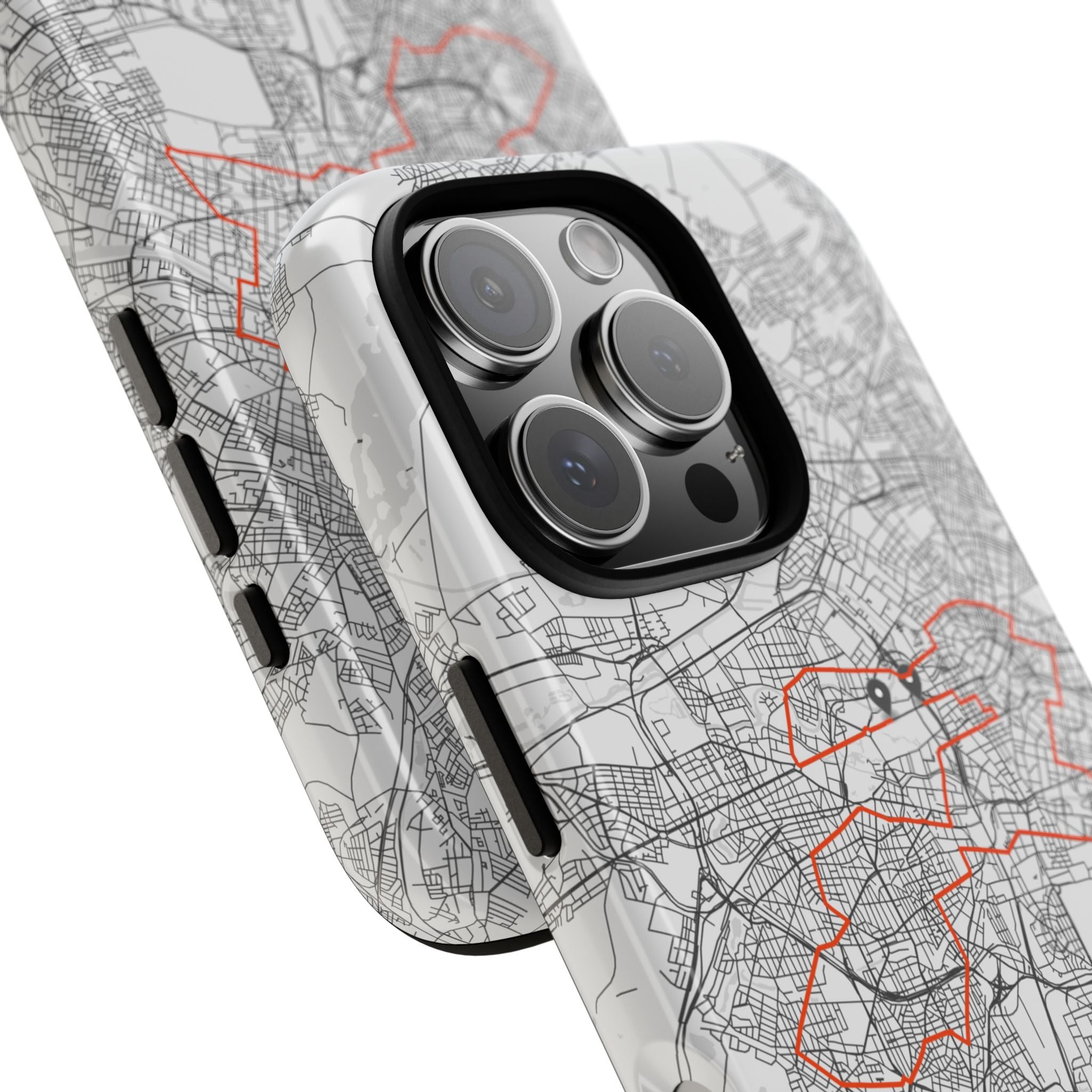 Berlin Marathon Route Tough Phone Case