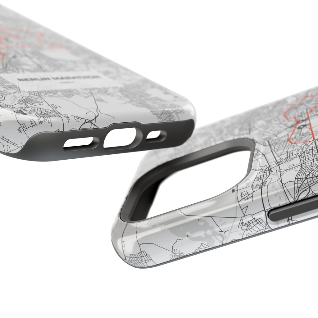 Berlin Marathon Route Magnetic Impact-Resistant Phone Case