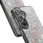Berlin Marathon Route Clear Impact-Resistant Phone Case
