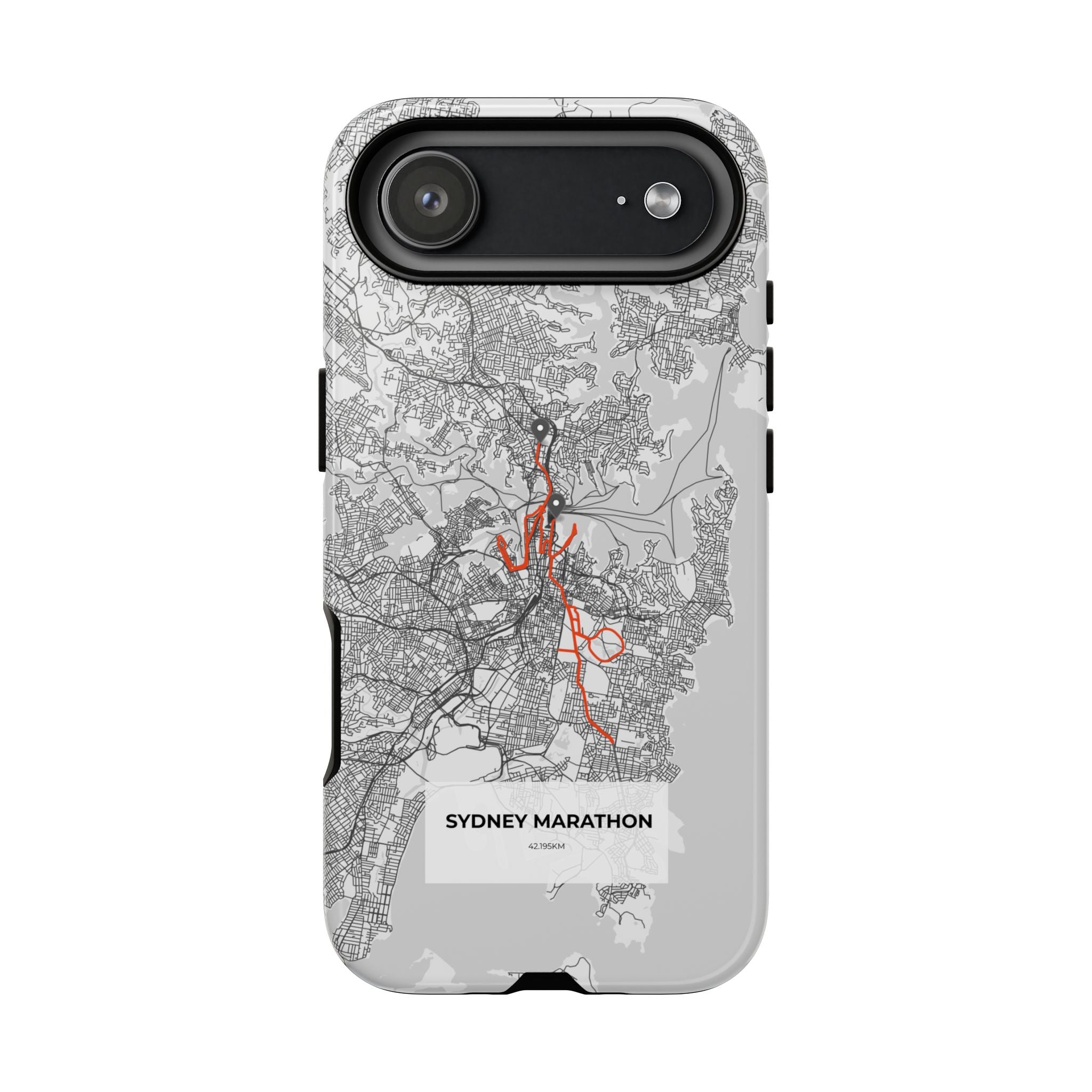 Sydney Marathon Route Tough Phone Case
