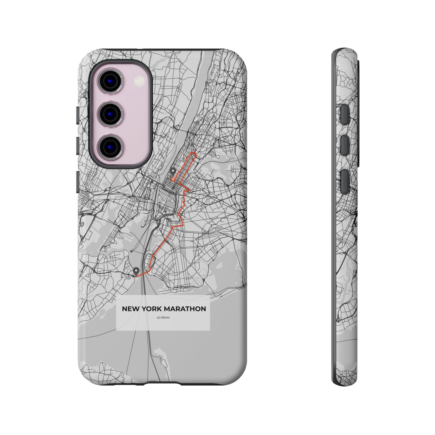 New York Marathon Route Tough Phone Case