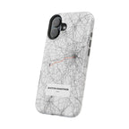 Boston Marathon Route Magnetic Impact-Resistant Phone Case