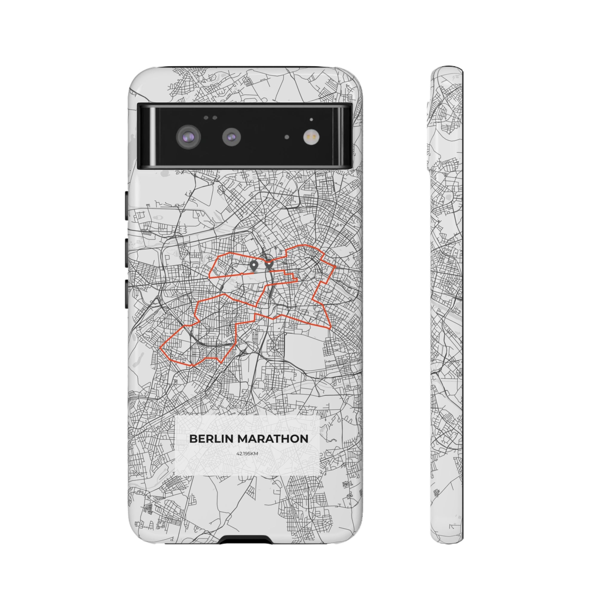 Berlin Marathon Route Tough Phone Case