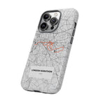 London Marathon Route Tough Phone Case
