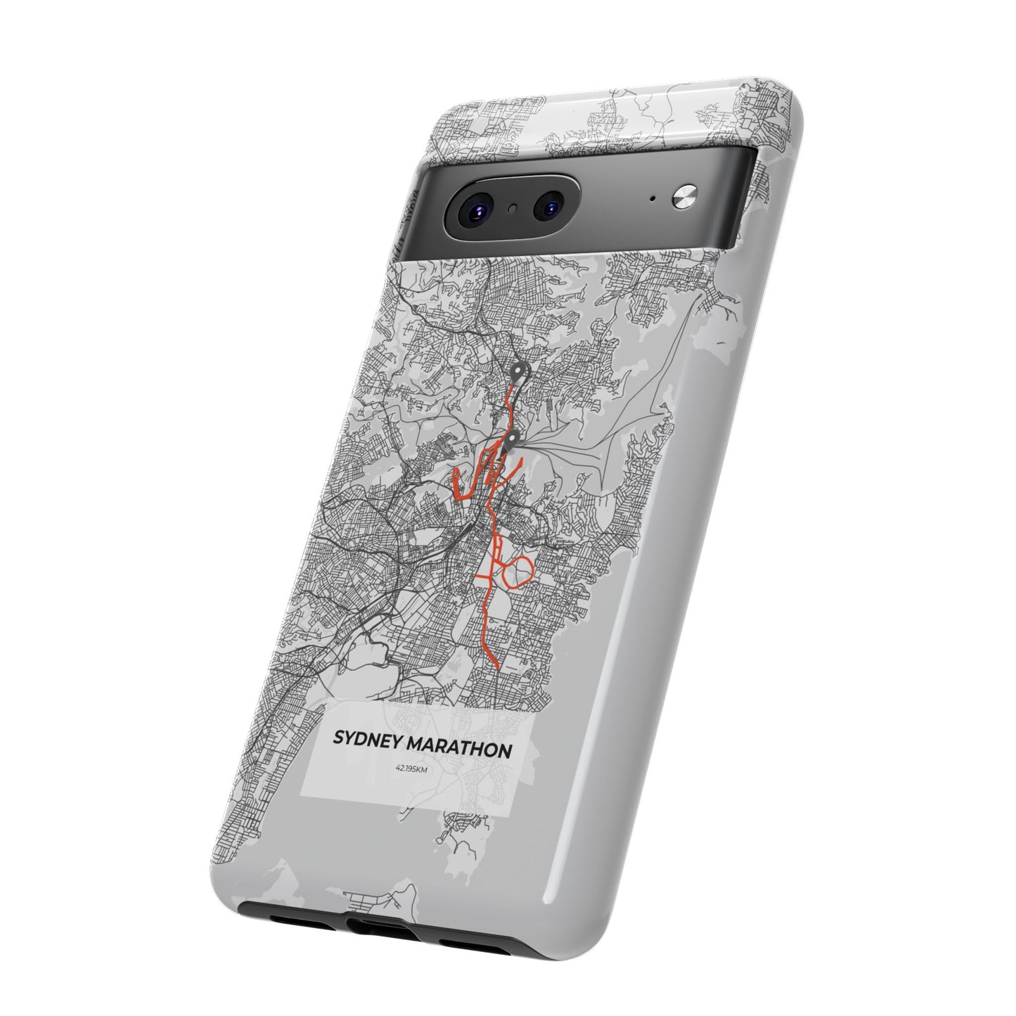 Sydney Marathon Route Tough Phone Case