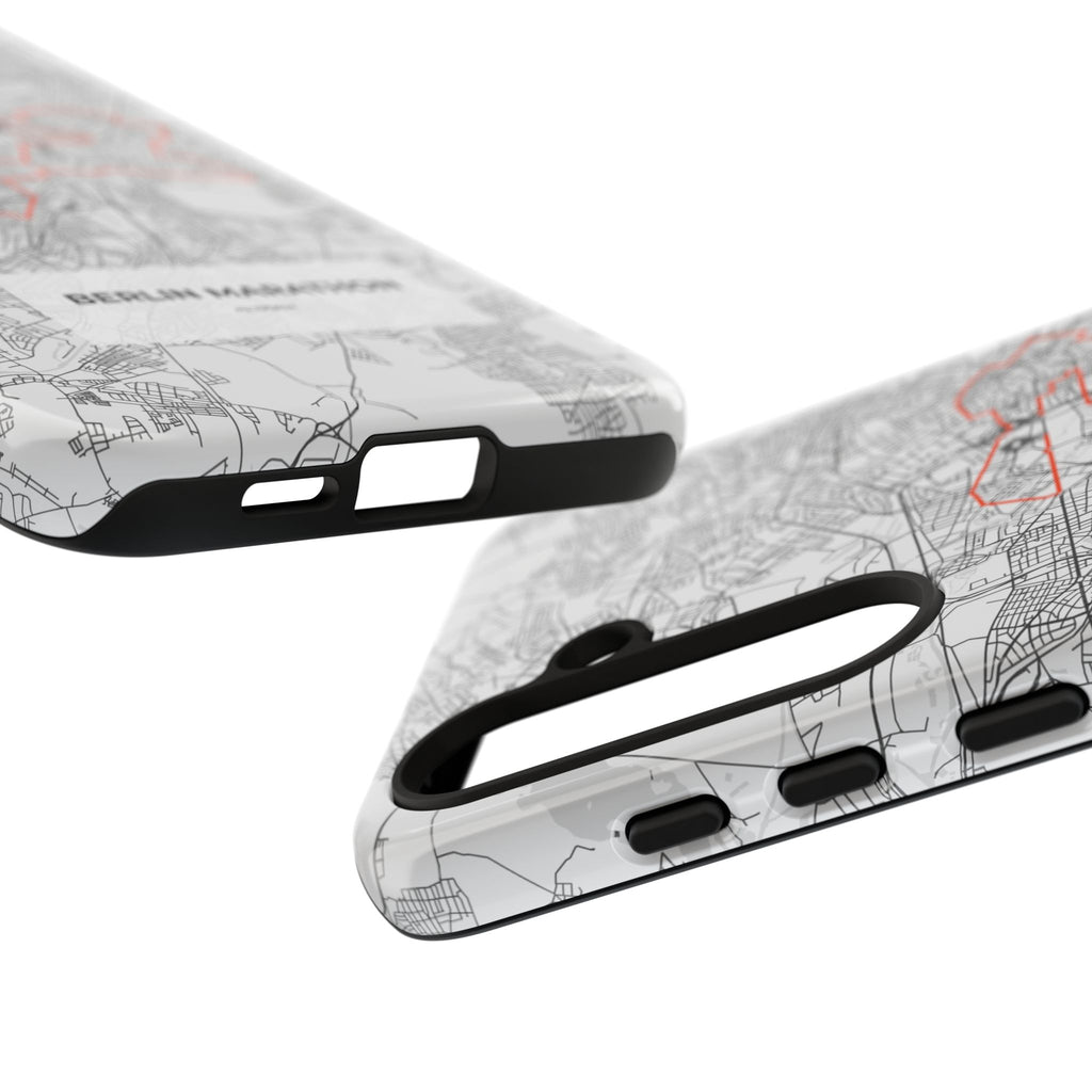 Berlin Marathon Route Tough Phone Case