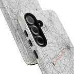 Boston Marathon Route Tough Phone Case