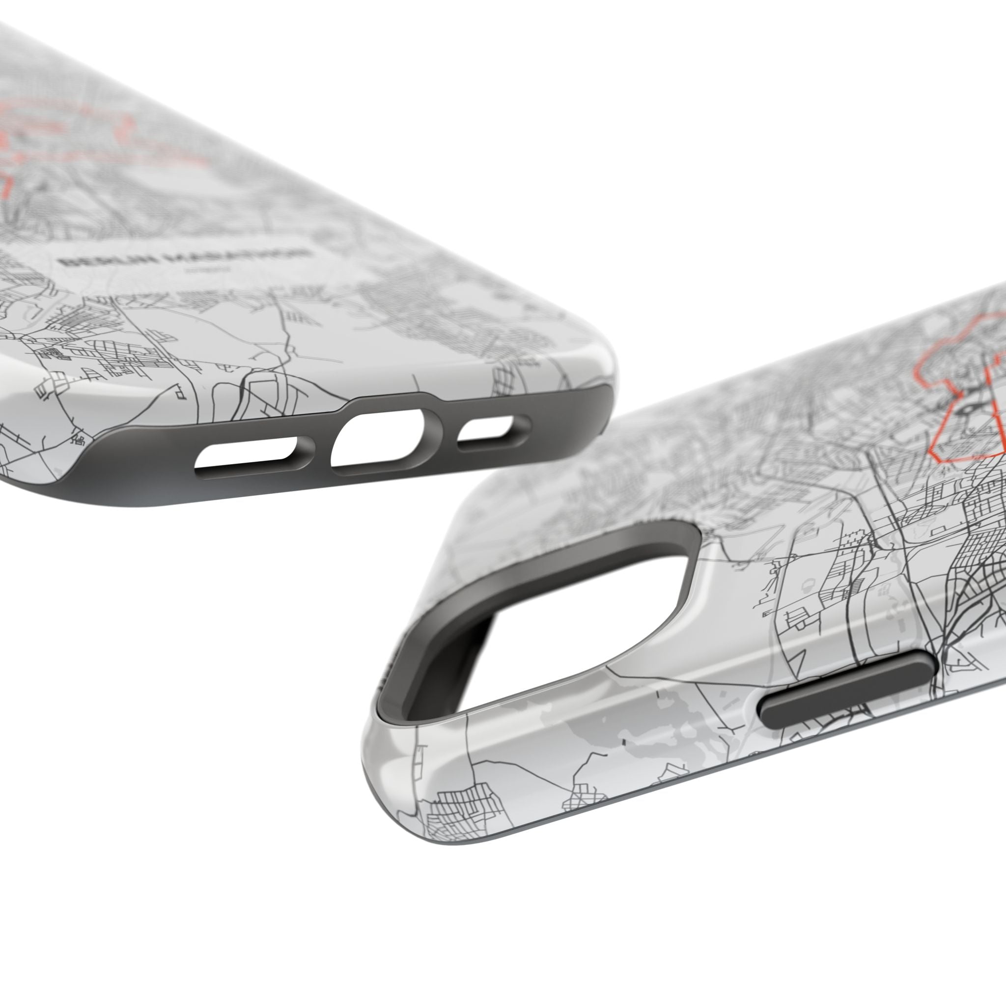 Berlin Marathon Route Magnetic Impact-Resistant Phone Case