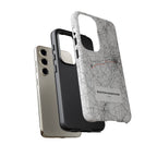 Boston Marathon Route Tough Phone Case