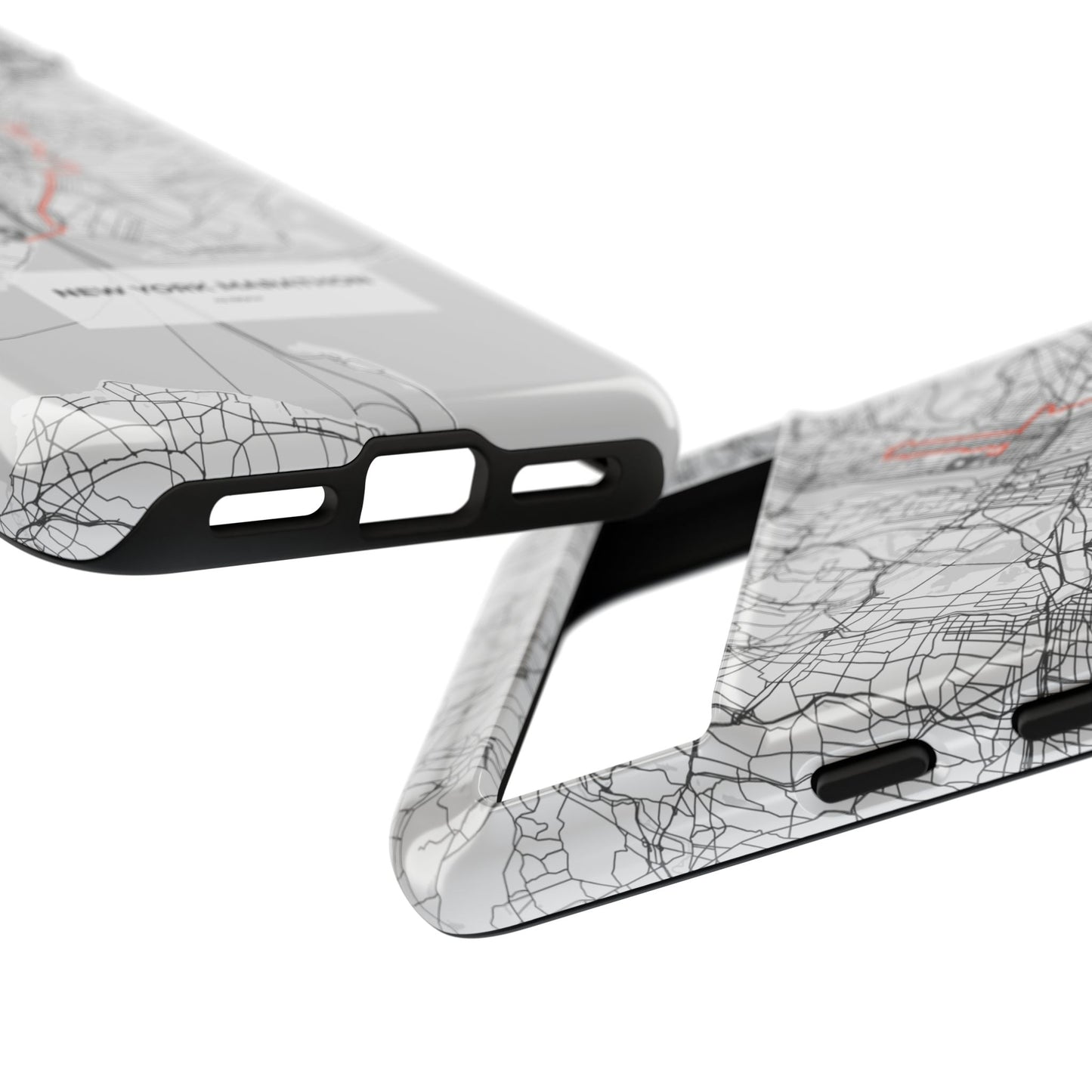 New York Marathon Route Tough Phone Case