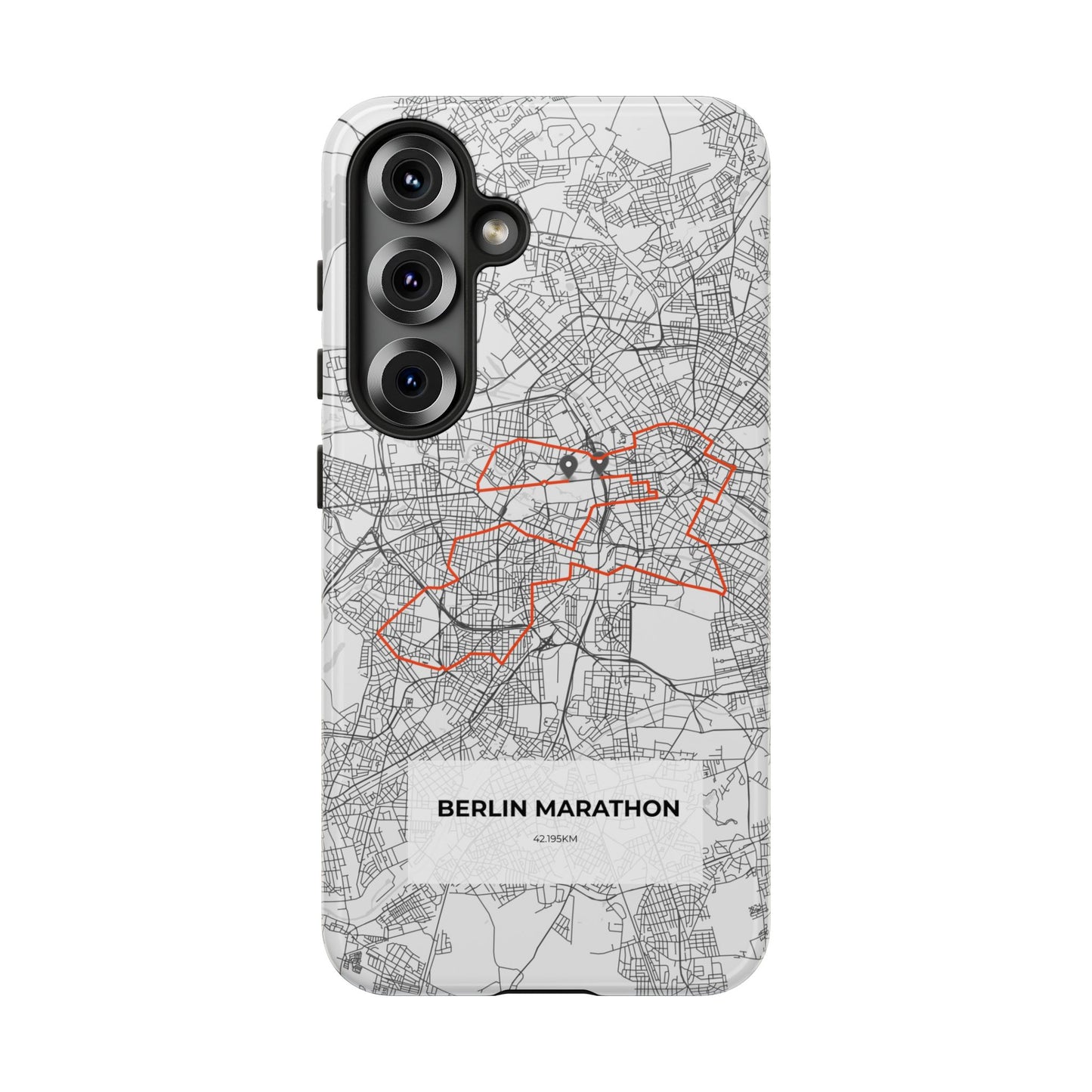 Berlin Marathon Route Tough Phone Case