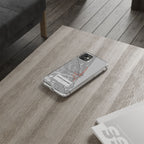 Chicago Marathon Route Clear Impact-Resistant Phone Case