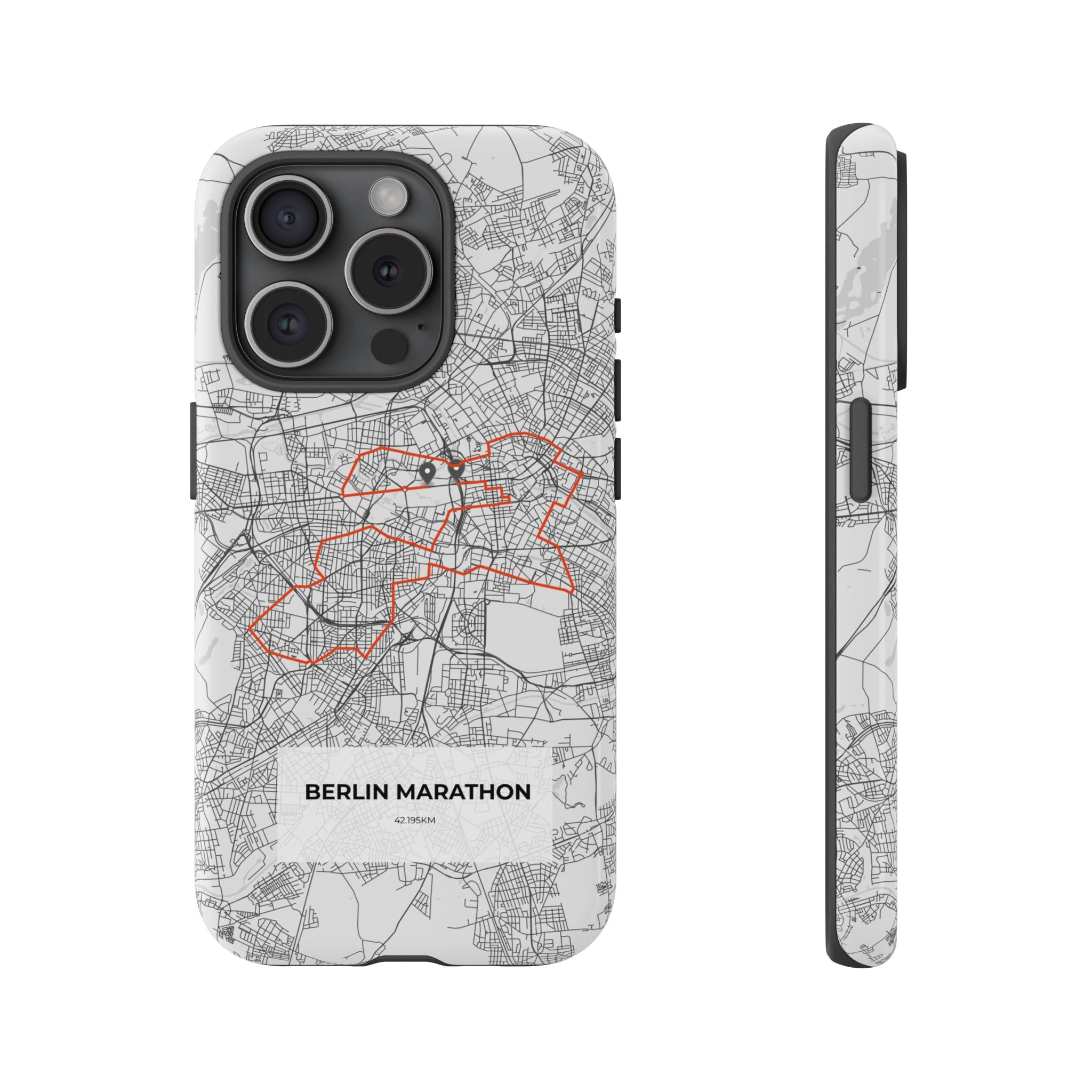 Berlin Marathon Route Tough Phone Case