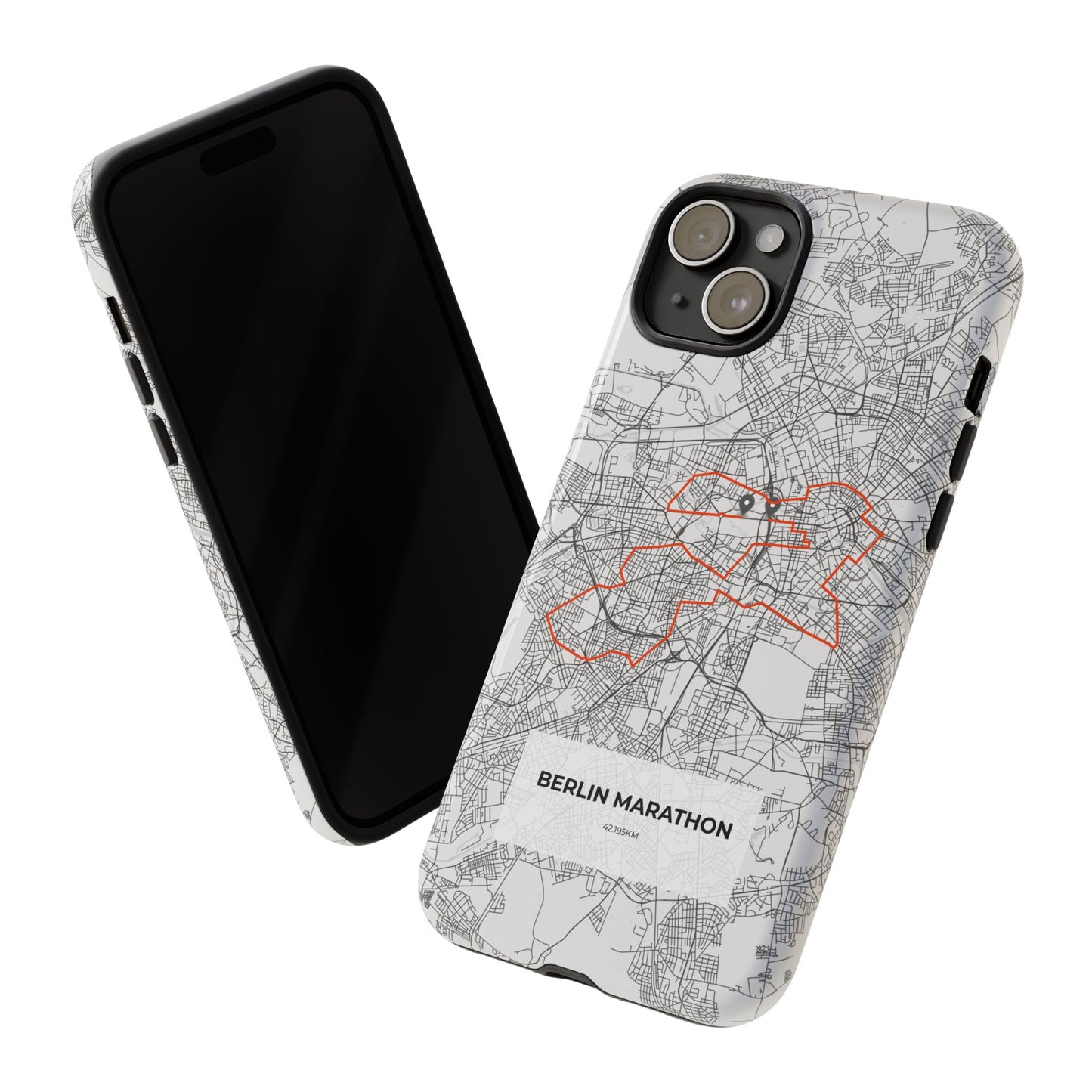 Berlin Marathon Route Tough Phone Case