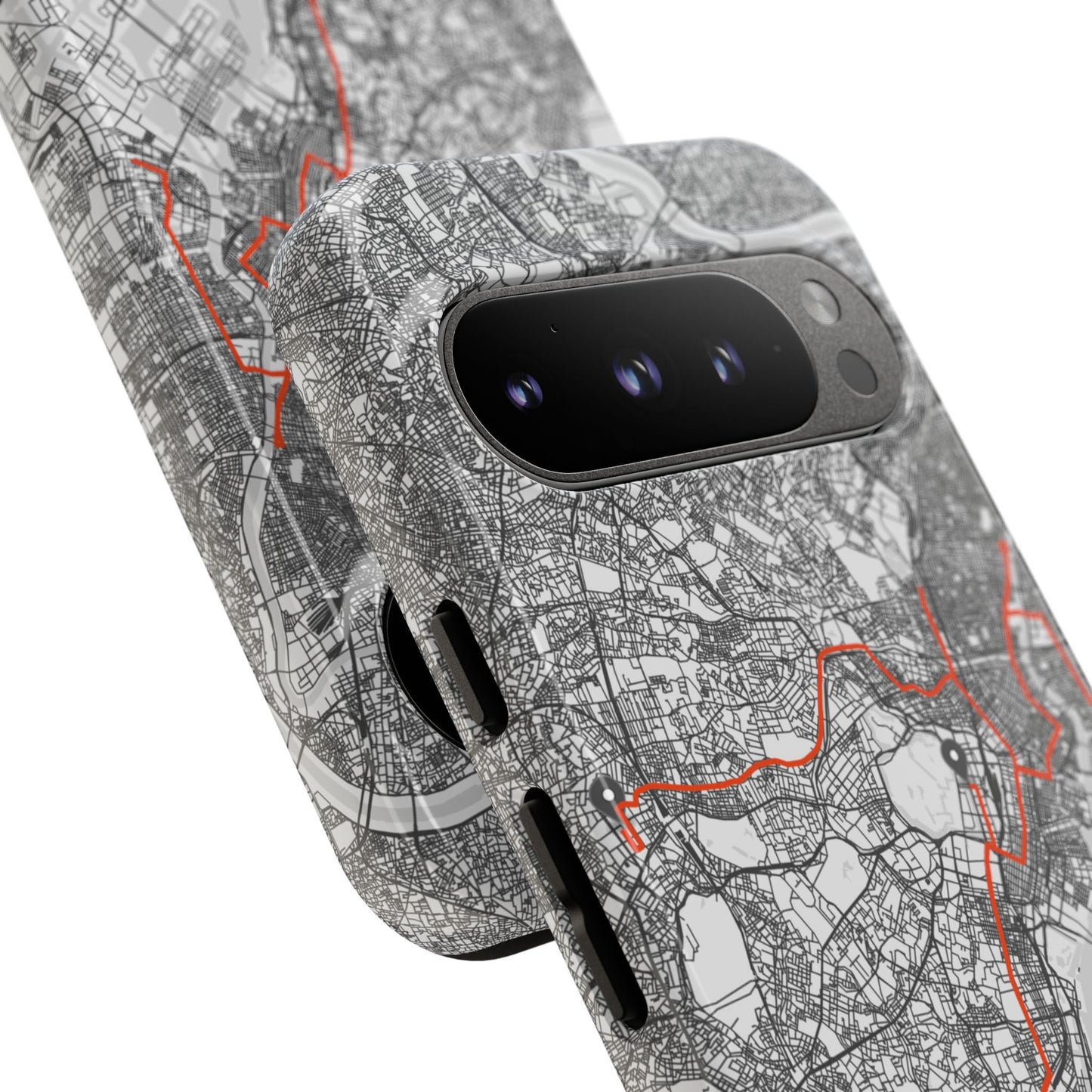 Tokyo Marathon Route Tough Phone Case