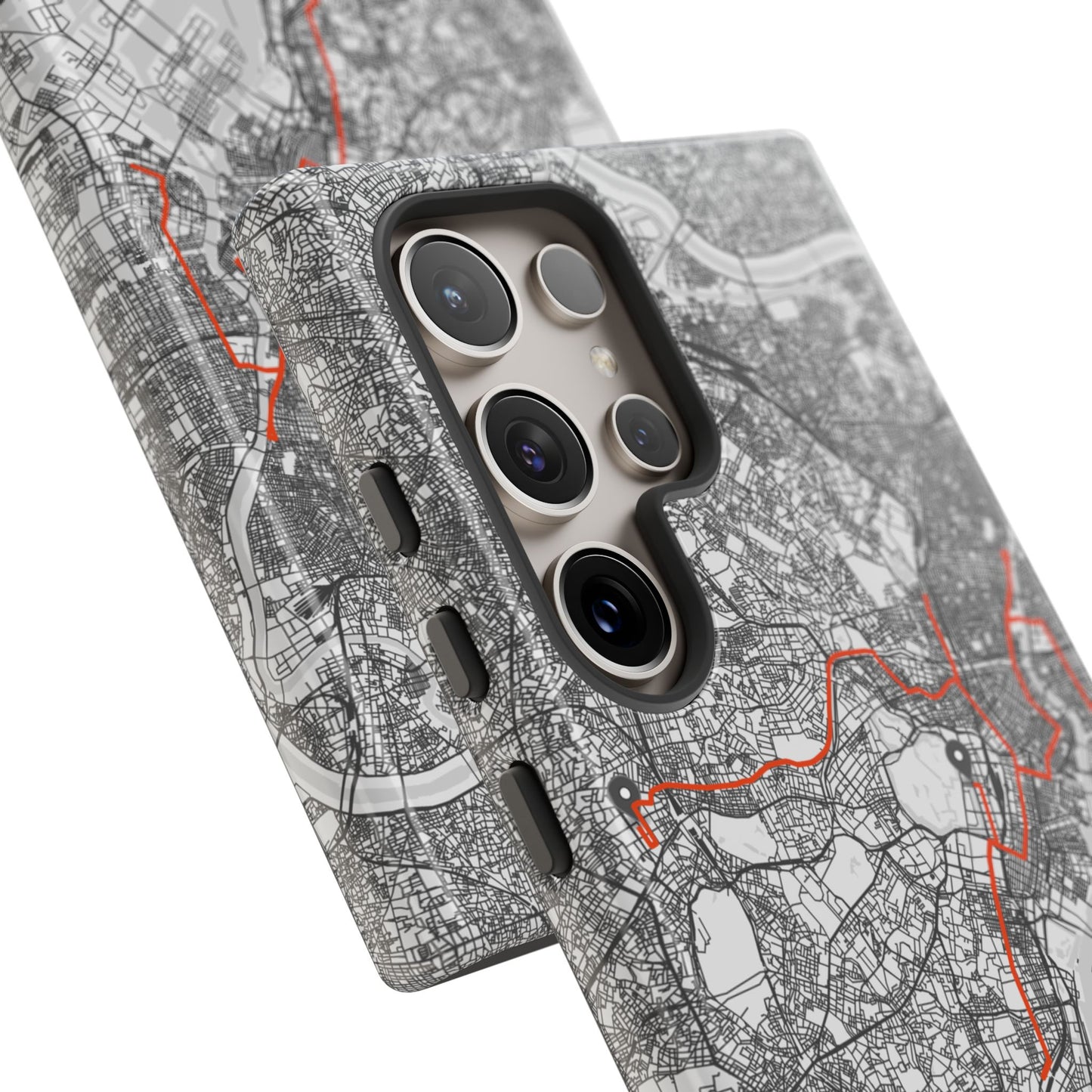 Tokyo Marathon Route Tough Phone Case