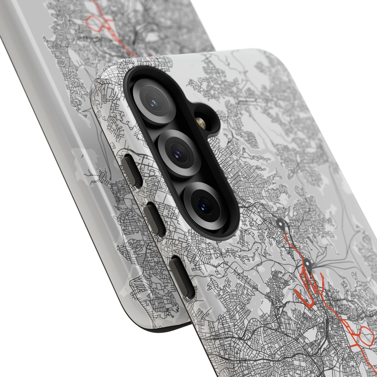 Sydney Marathon Route Tough Phone Case