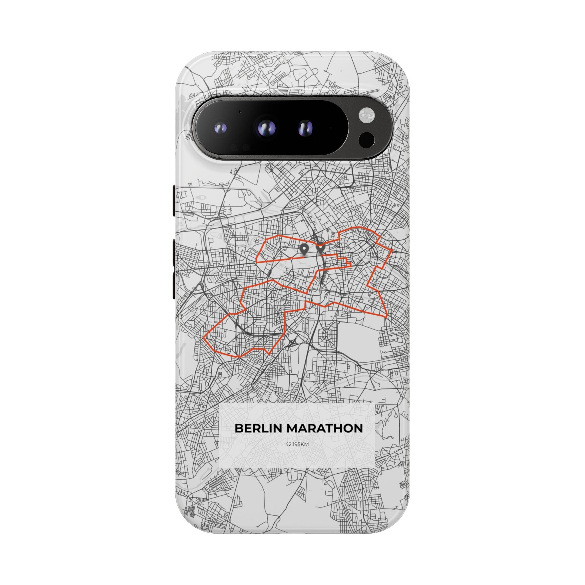 Berlin Marathon Route Tough Phone Case