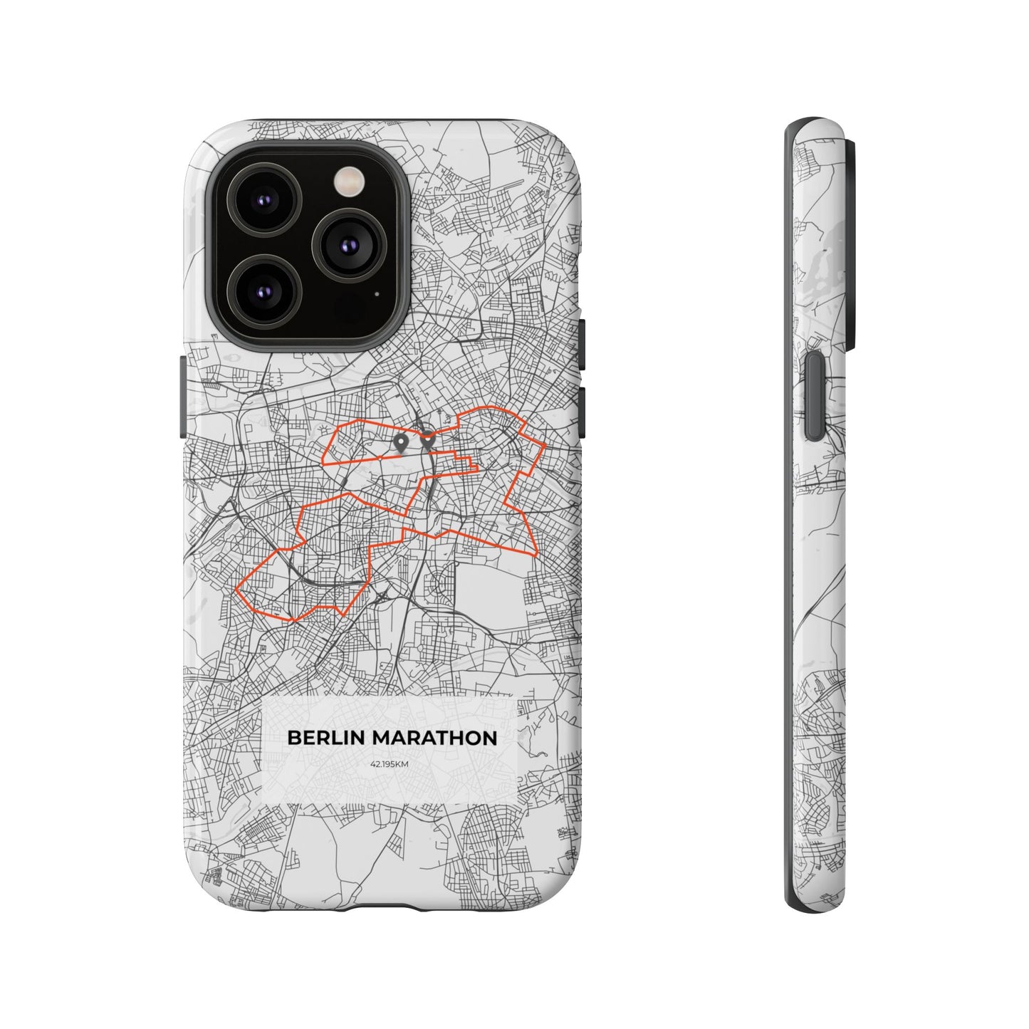 Berlin Marathon Route Tough Phone Case