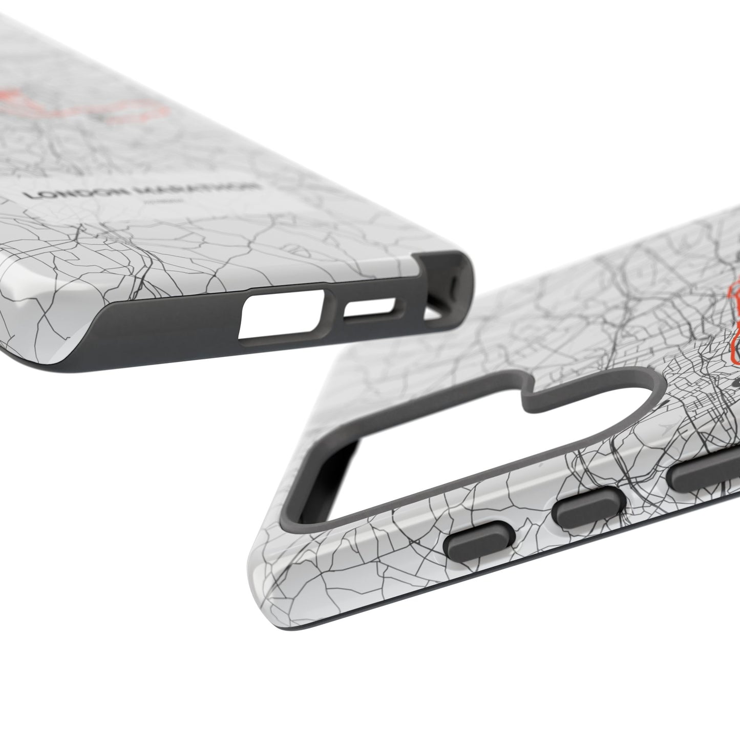 London Marathon Route Tough Phone Case