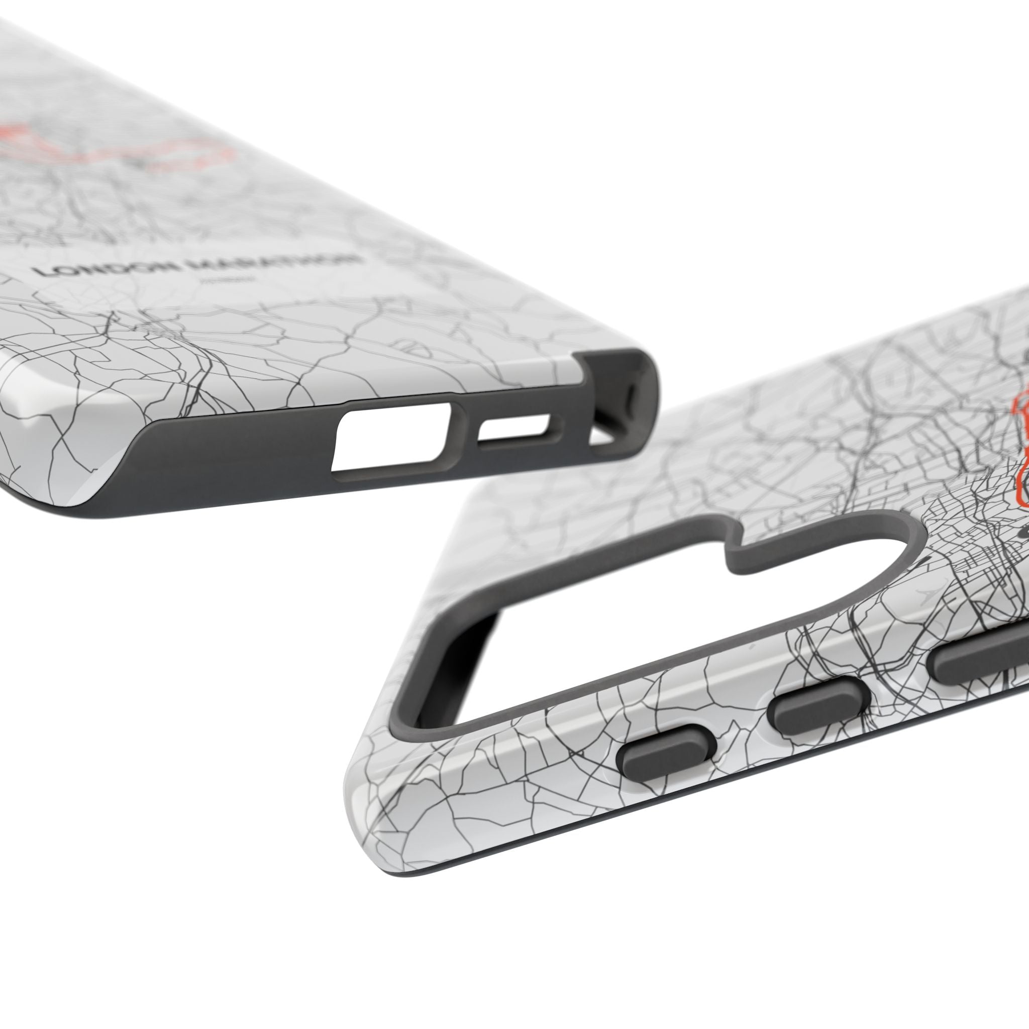 London Marathon Route Tough Phone Case