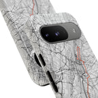 New York Marathon Route Tough Phone Case