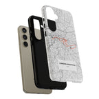 London Marathon Route Tough Phone Case