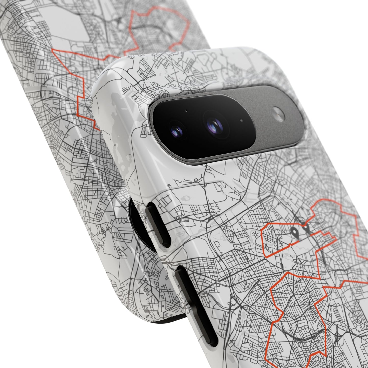 Berlin Marathon Route Tough Phone Case