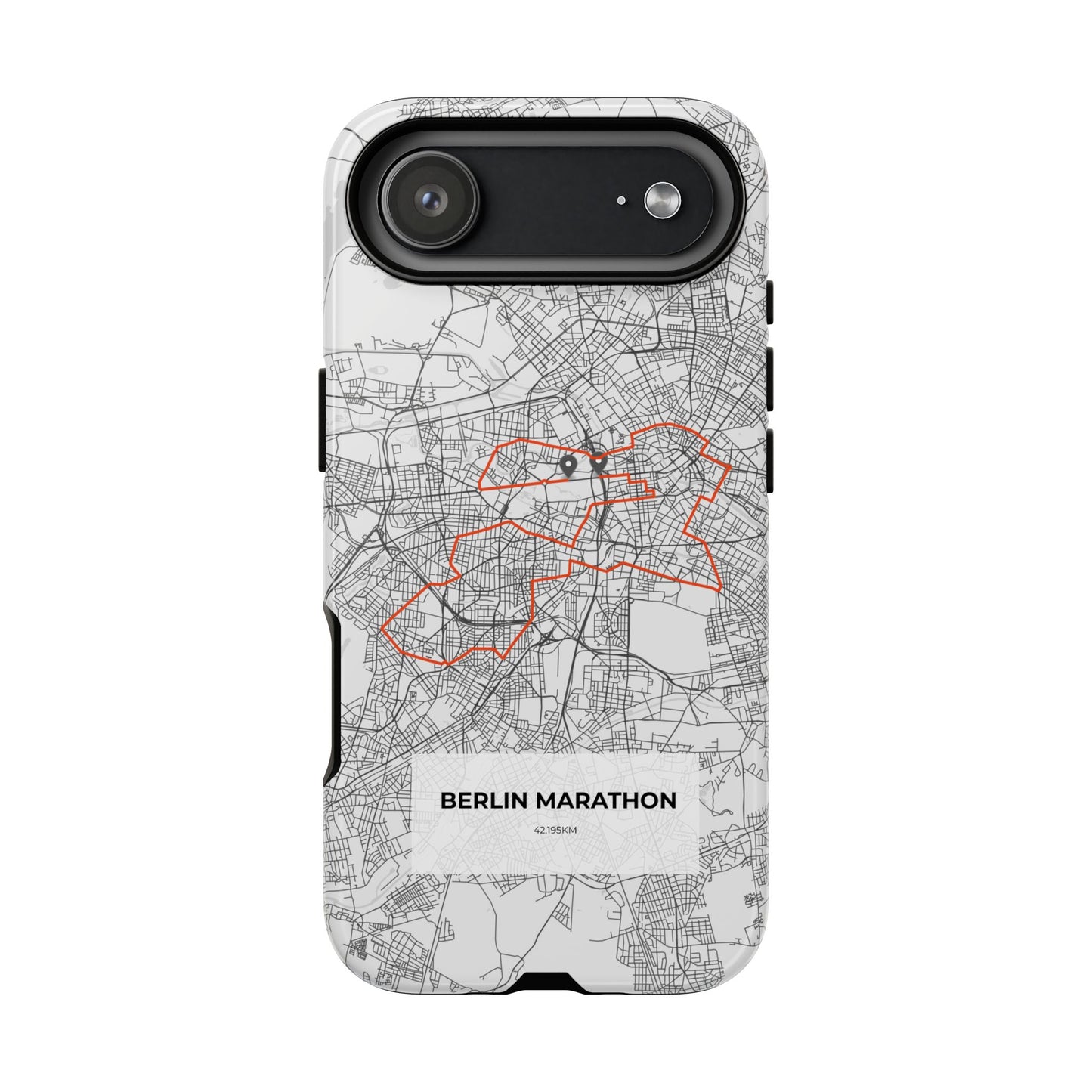 Berlin Marathon Route Tough Phone Case