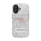 London Marathon Route Magnetic Impact-Resistant Phone Case