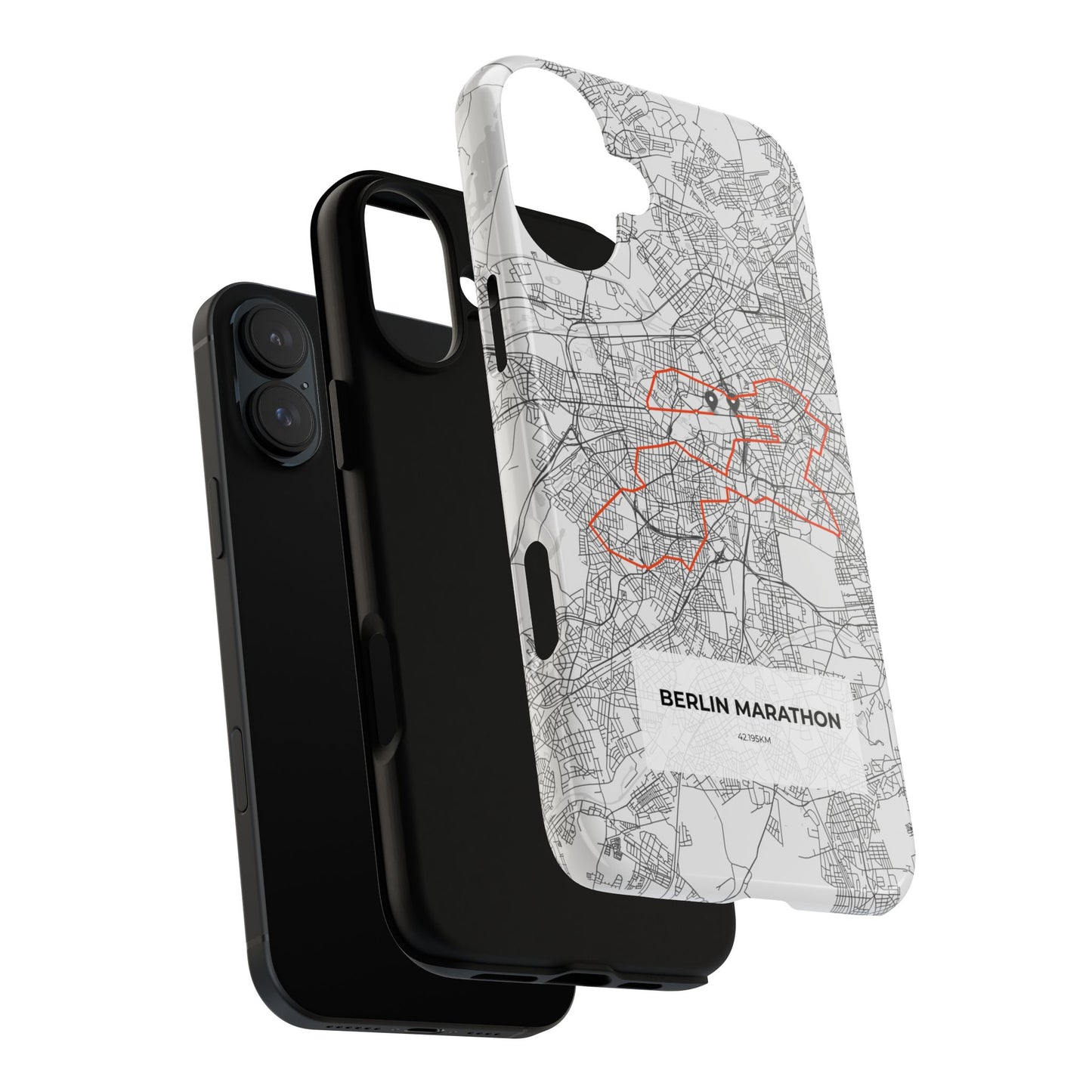 Berlin Marathon Route Tough Phone Case