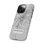 New York Marathon Route Tough Phone Case