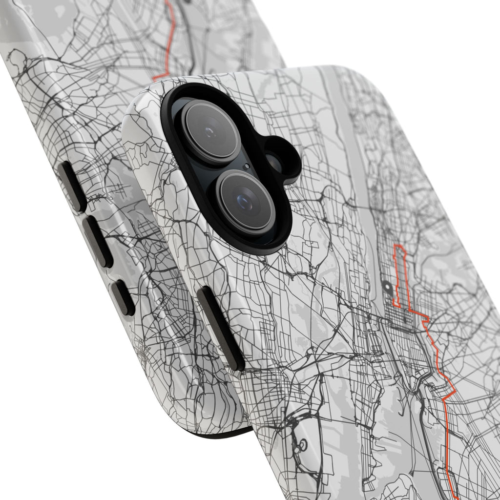 New York Marathon Route Tough Phone Case