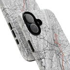 New York Marathon Route Tough Phone Case