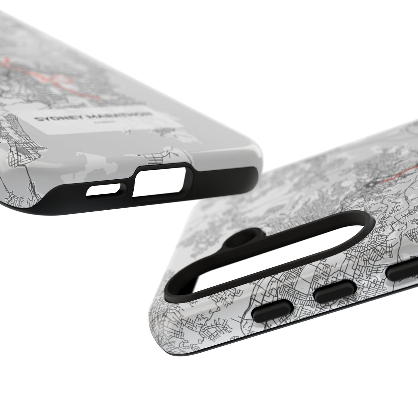 Sydney Marathon Route Tough Phone Case