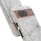 Boston Marathon Route Tough Phone Case