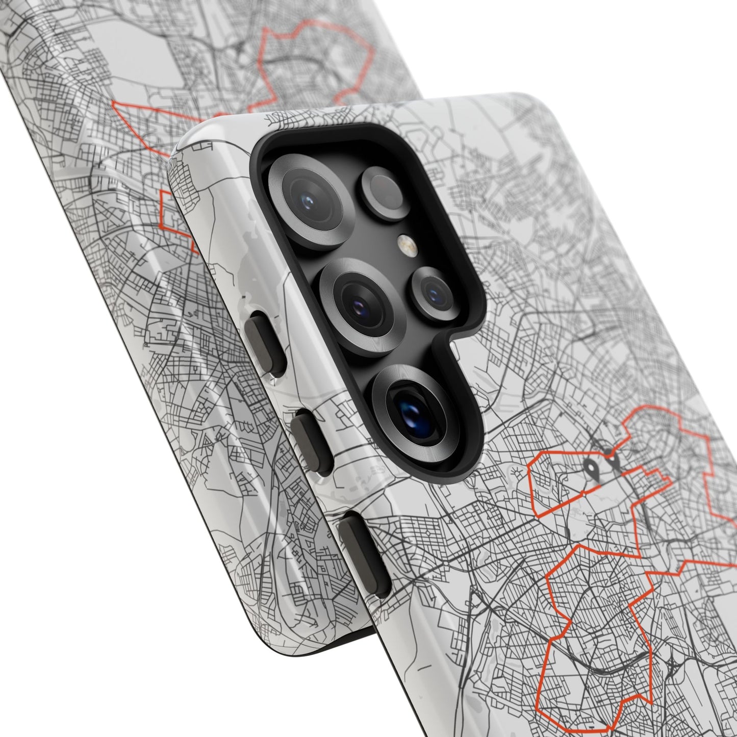 Berlin Marathon Route Tough Phone Case