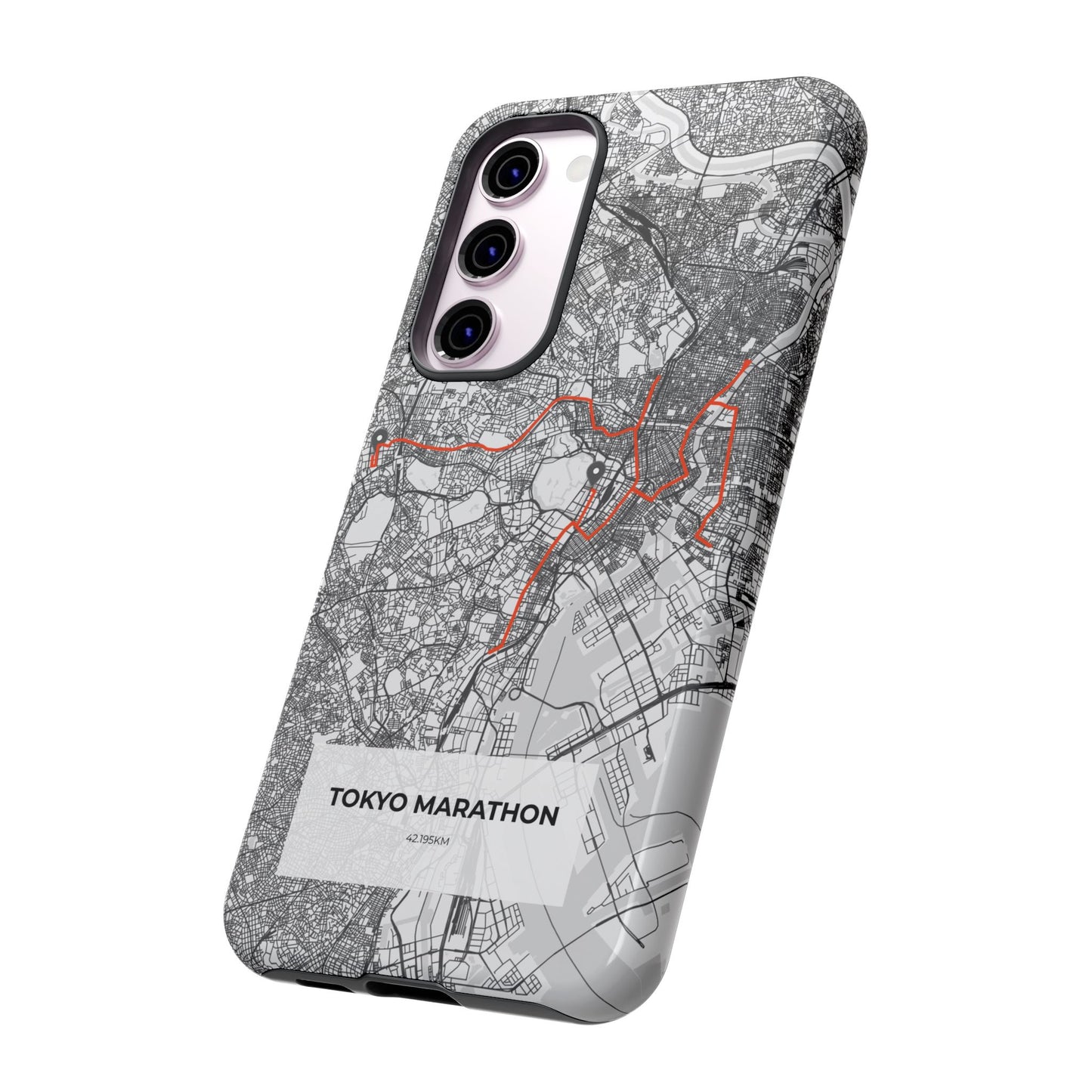 Tokyo Marathon Route Tough Phone Case