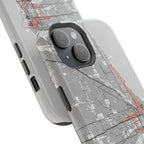 Chicago Marathon Route Magnetic Impact-Resistant Phone Case