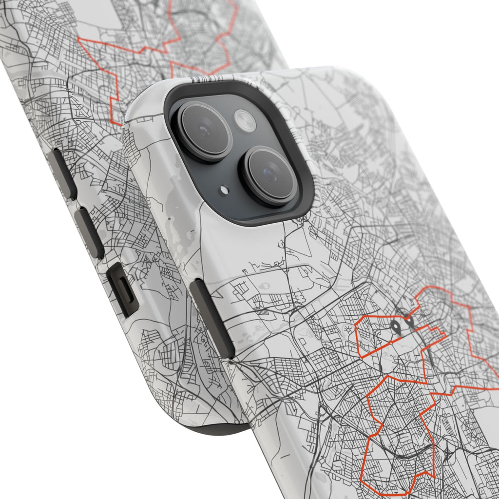 Berlin Marathon Route Magnetic Impact-Resistant Phone Case