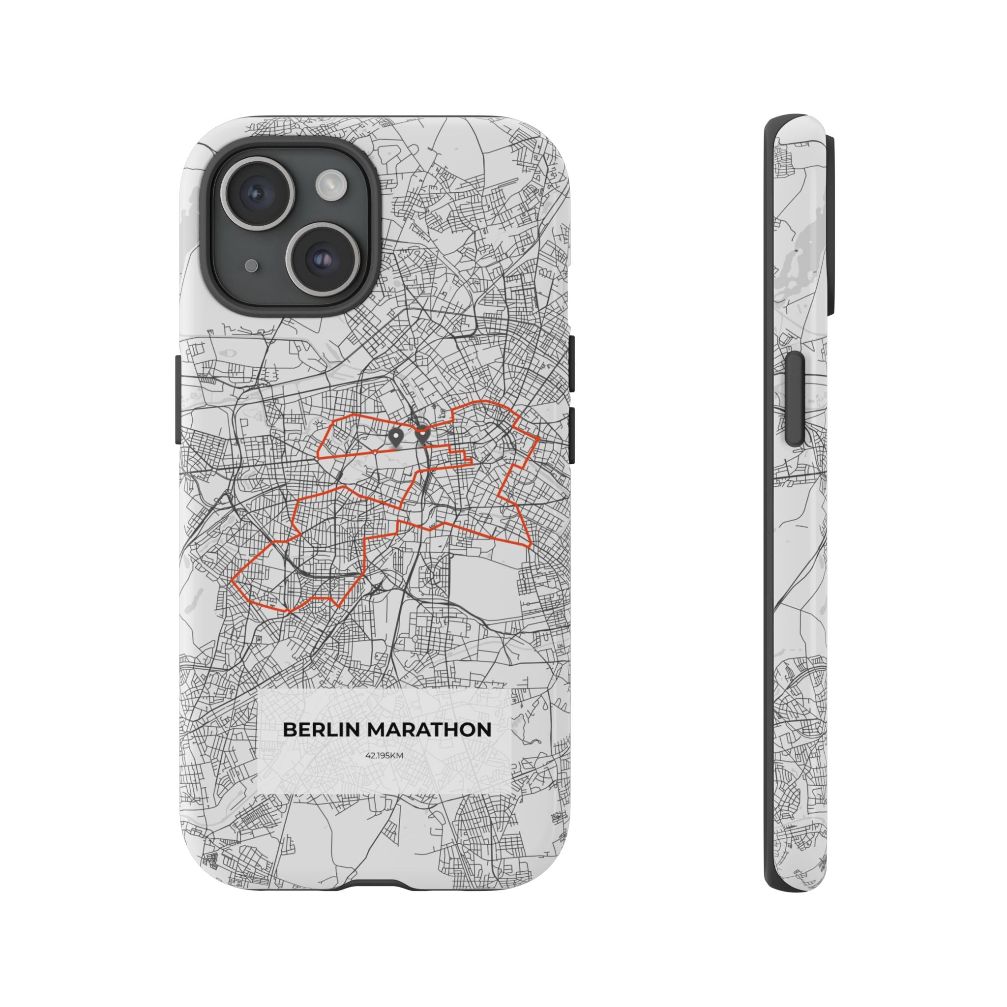 Berlin Marathon Route Tough Phone Case