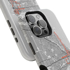 Chicago Marathon Route Magnetic Impact-Resistant Phone Case