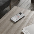 London Marathon Route Clear Impact-Resistant Phone Case