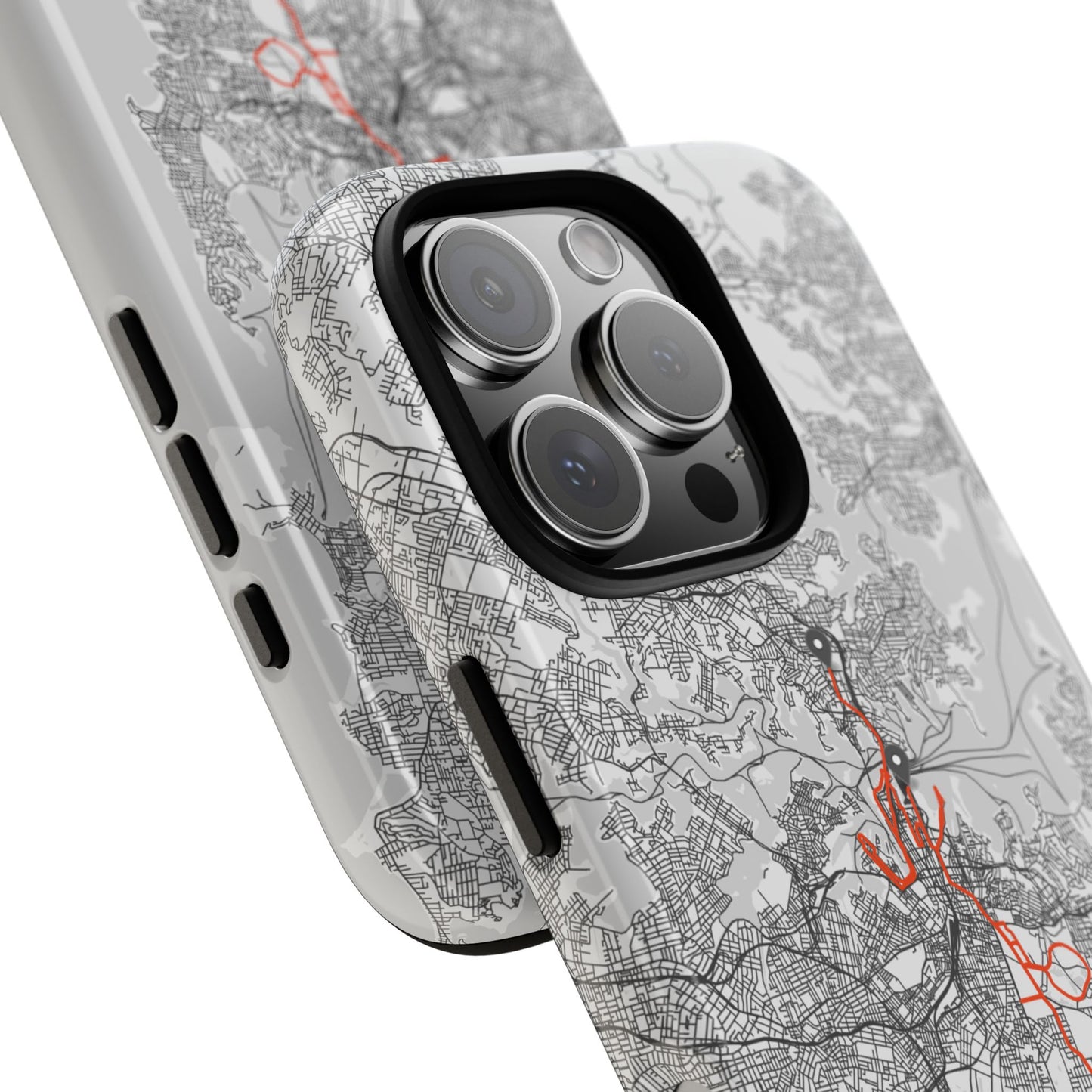 Sydney Marathon Route Tough Phone Case