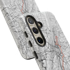 New York Marathon Route Tough Phone Case