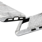 Boston Marathon Route Tough Phone Case