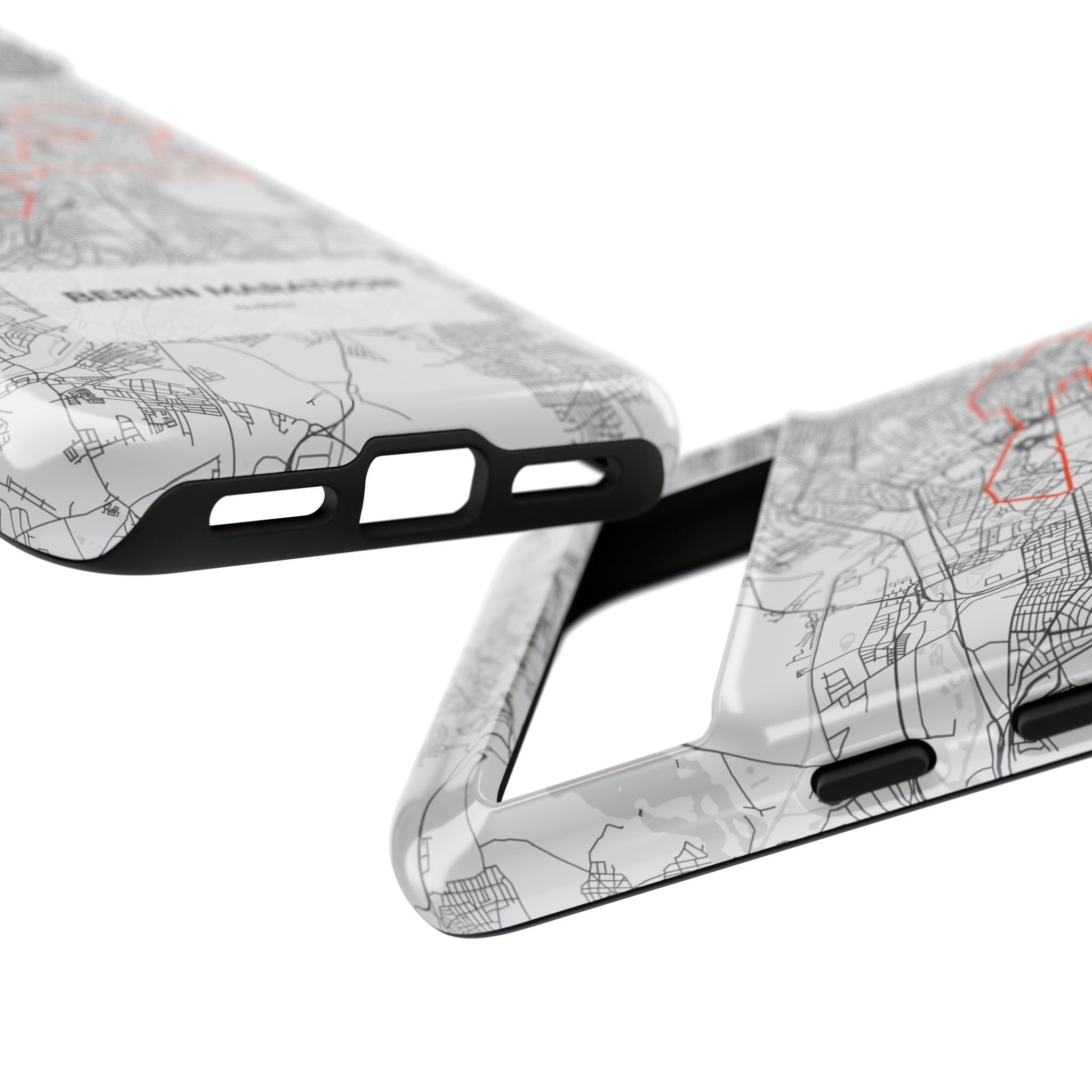 Berlin Marathon Route Tough Phone Case
