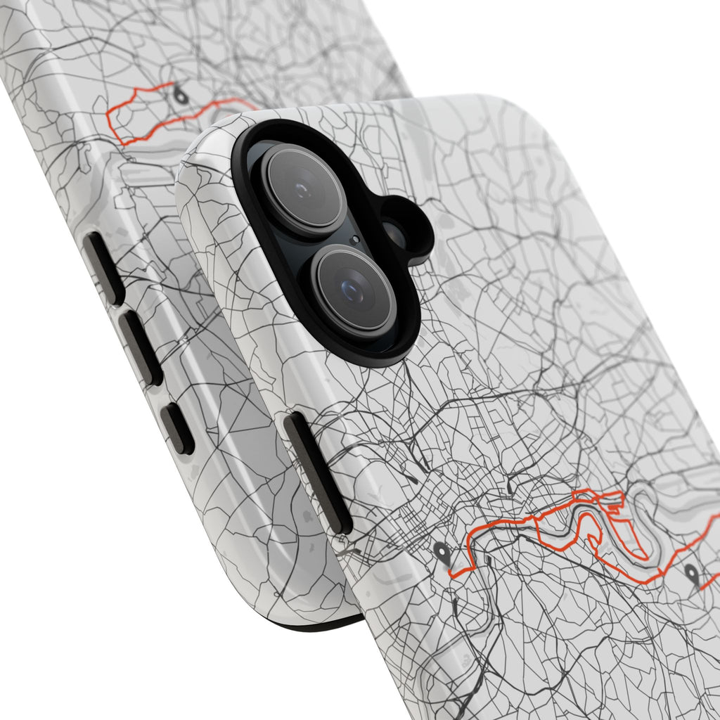 London Marathon Route Tough Phone Case